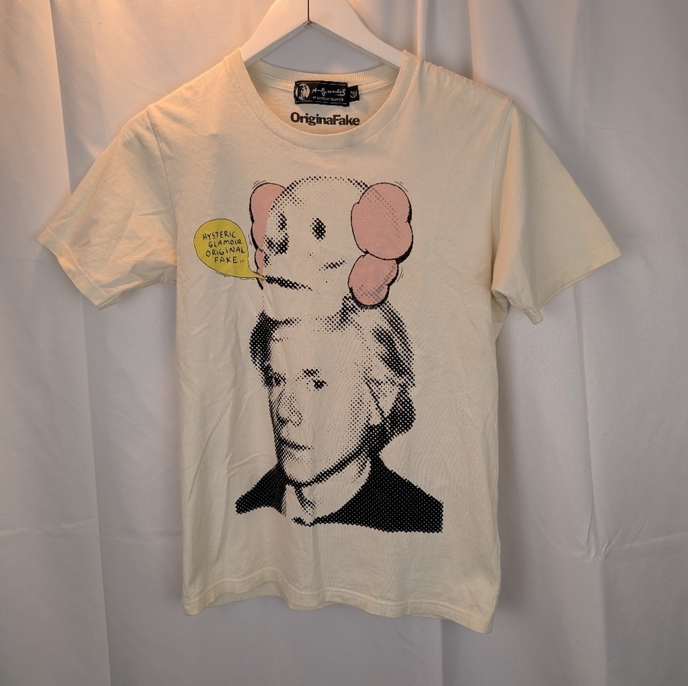 Hysteric glamour x Original Fake Graphic T-Shirt Size S In VGUC